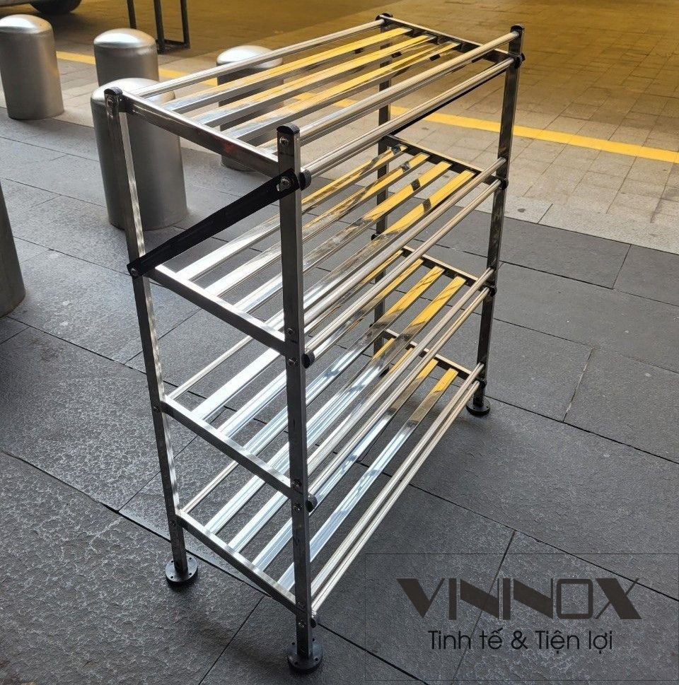 Kệ dép inox Vininox