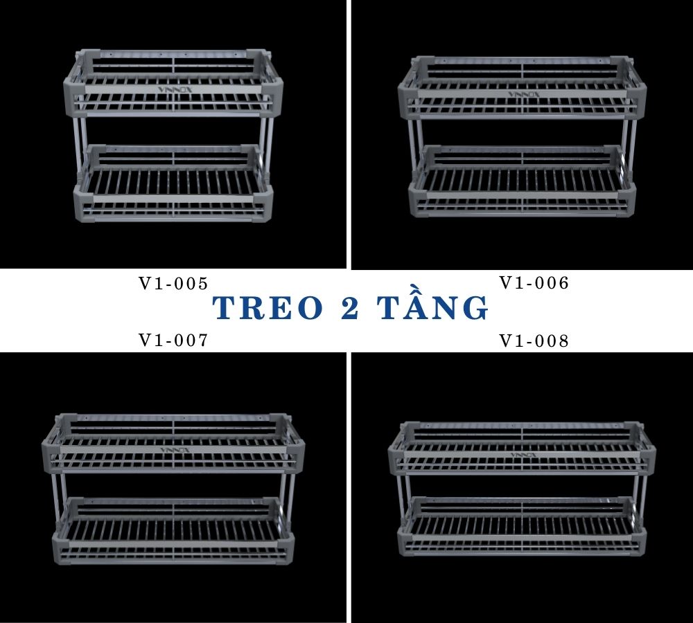 Treo 2 tầng V1 Vininox