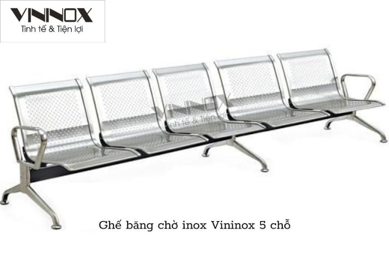 Ghế băng chờ inox cao cấp