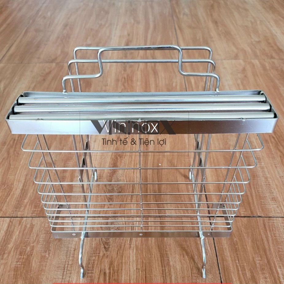 Kệ dao thớt inox 201 dáng vuông