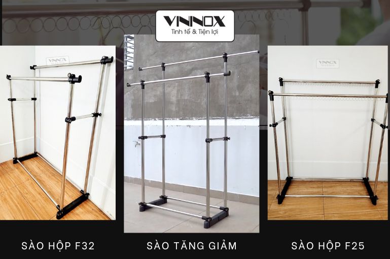 Sự khác biệt của sào tăng giảm Vininox