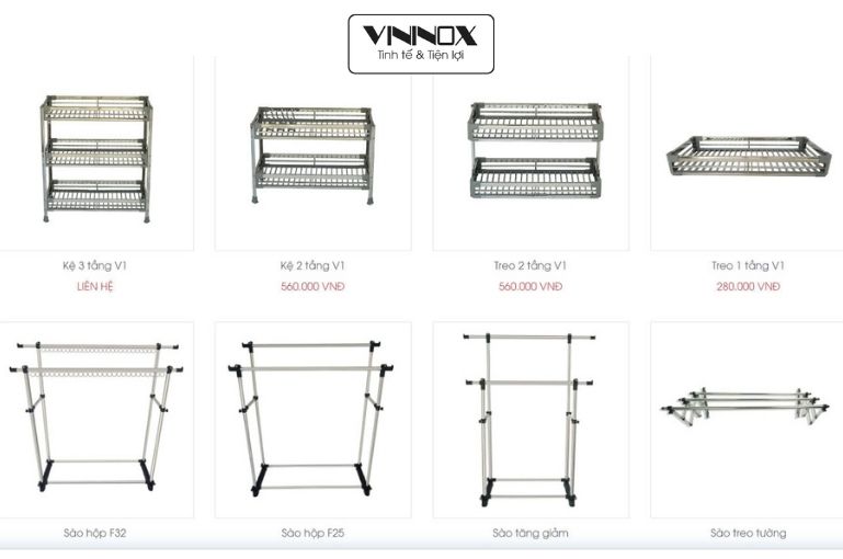 Phân phối sản phẩm inox lắp ráp Viniox