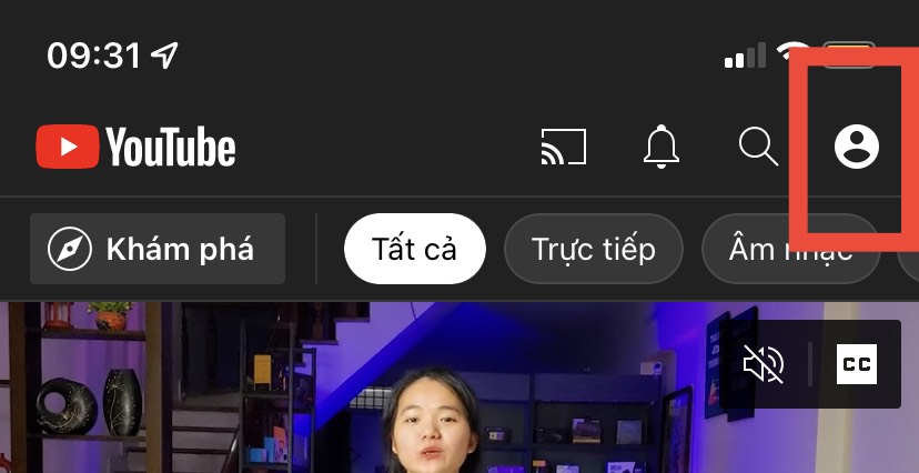 tạo kênh Youtube bằng điện thoại